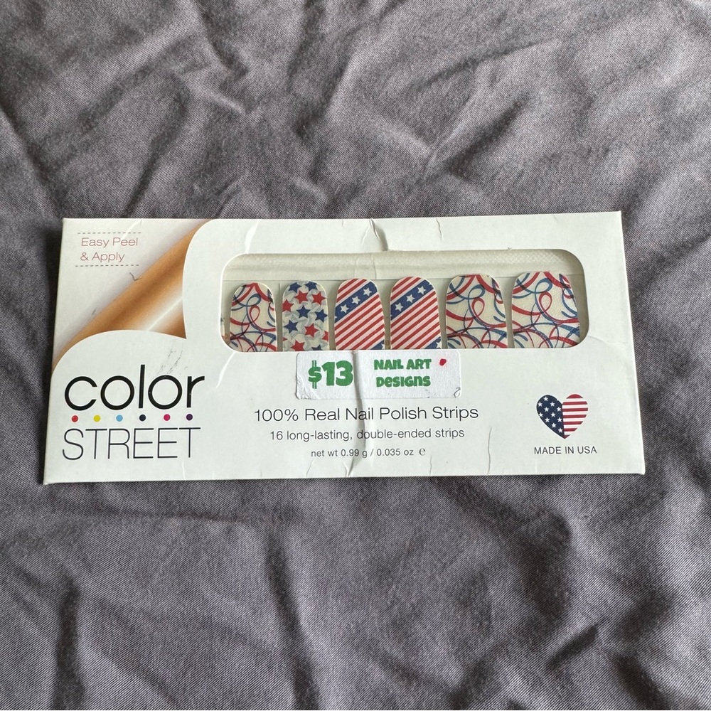 *Retired* Color Street: Miss Stars & Stripes | 4th of July Patriotic America - Picture 3 of 10